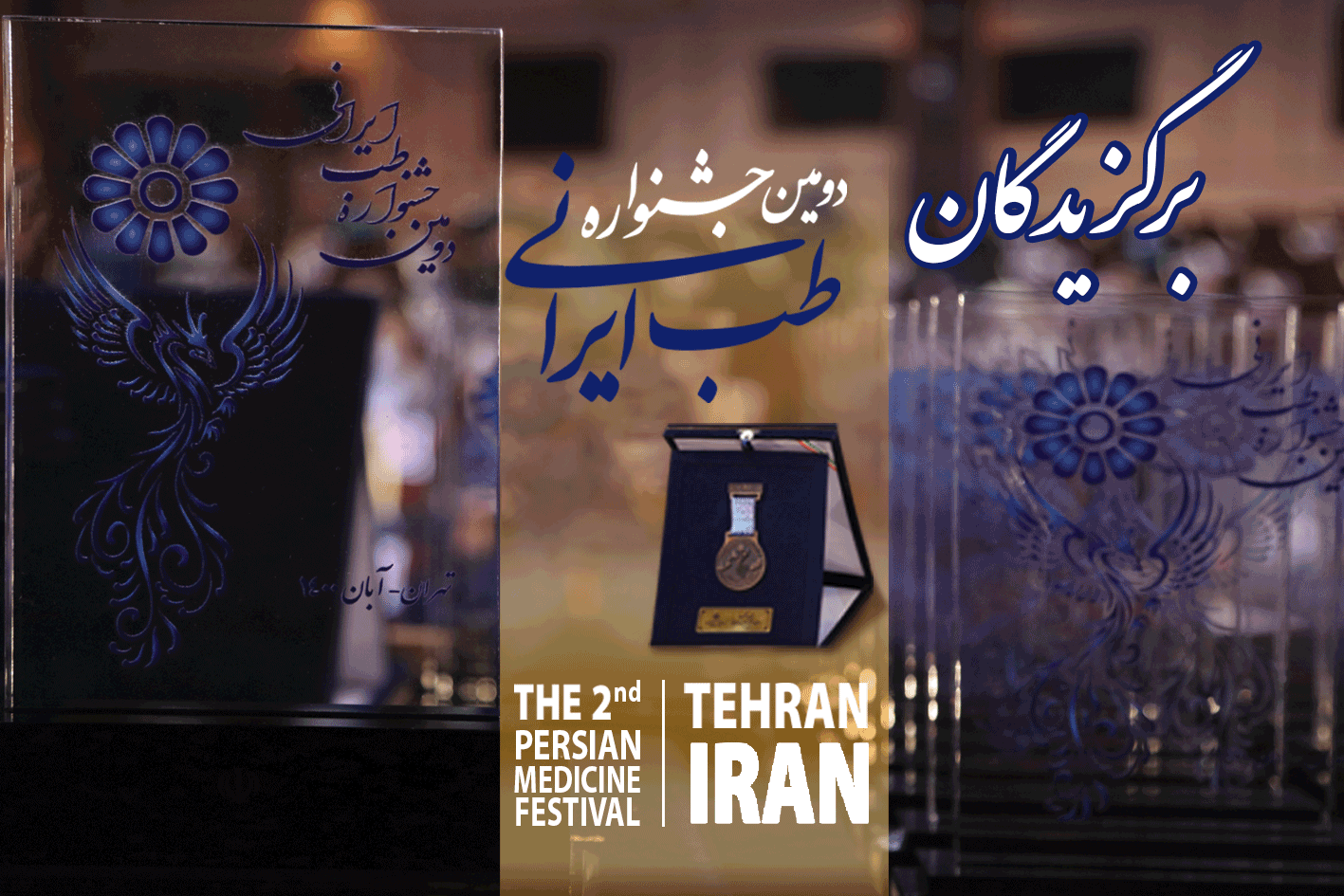 طراحی صفحه برگزیدگان دومین جشنواره طب ایرانی